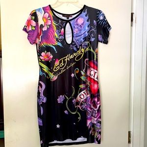 Ed Hardy short sleeve dress